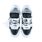 Off-White Out Of Office 'OOO' Low-Top Sneakers - Black / White - Image 3