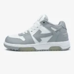 Off-White Out Of Office 'OOO' Low-Top Sneakers - Grey / White - Image 6