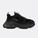 Balenciaga Triple S Clear Sole Low-Top Sneakers - Noir / Black