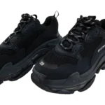 Balenciaga Triple S Clear Sole Low-Top Sneakers - Noir / Black - Image 3