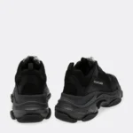 Balenciaga Triple S Clear Sole Low-Top Sneakers - Noir / Black - Image 4