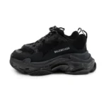 Balenciaga Triple S Clear Sole Low-Top Sneakers - Noir / Black - Image 6