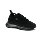 Chanel CC Logo Technical Knit Sneaker Black