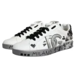 Dolce & Gabbana Custom 2.0 Crystal Graffiti Sneaker