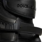 Dolce & Gabbana Superking / Laced Technical Sneakers - Triple Black - Image 6