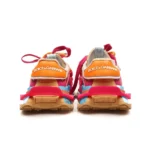 Dolce & Gabbana Multi-Color Technical Statement Sneakers - Pink / Orange / Mint - Image 3