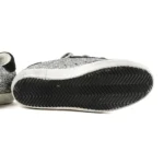 Golden Goose Superstar Silver Glitter & Black Star - Image 5