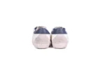 Golden Goose Super-Star Sneakers in White Leather with Blue Heel and Suede Star - Image 3