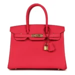 Birkin 30 Structured Leather Handbag