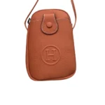 Leather Phone Crossbody Pouch