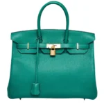 Birkin 35 Grained Leather Handbag