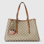 GG Emblem large tote bag