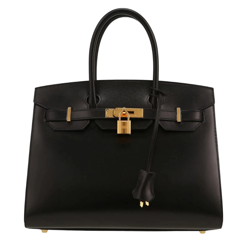 Hermes-Birkin-Bag-30-BLACK-1 Hermes Birkin Bag 30cm - Image 1