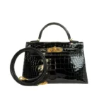 Hermes Mini Kelly II 20cm Handbag Crocodile - Image 2