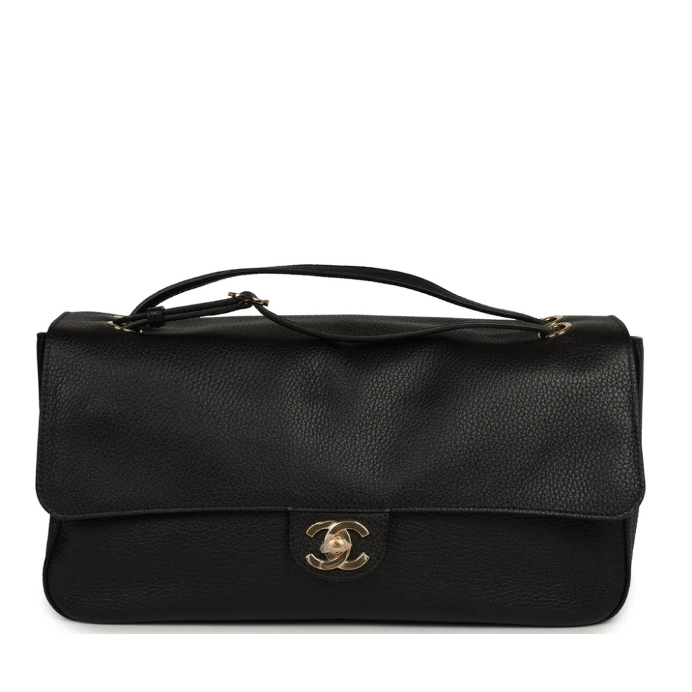Maxi-Flap-bag-Black-1 Maxi Flap bag - Image 1